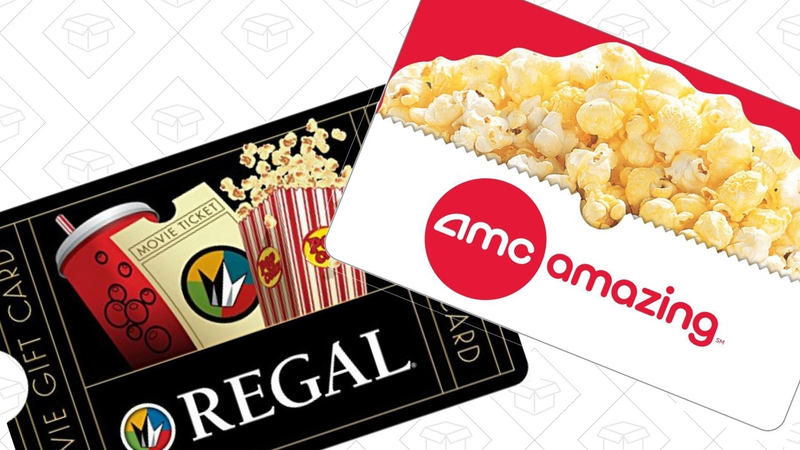 $50 Regal Gift Card + $10 Bonus, $50 | $50 AMC Gift Card, $40